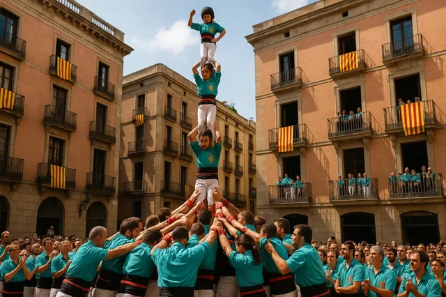 Barcelona in August