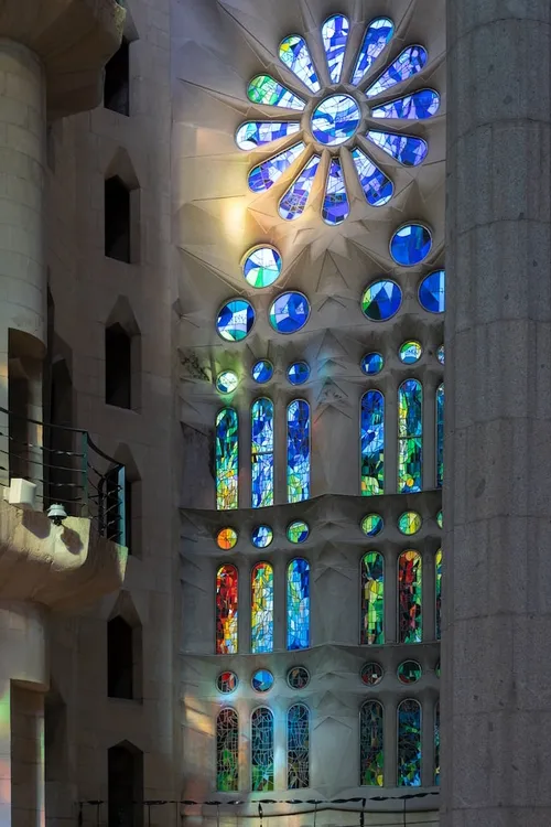 Sagrada Familia stained glass