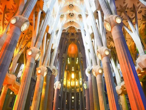Sagrada Familia facade detail